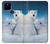 S0285 Polar Bear Family Arctic Case For Google Pixel 4a 5G