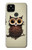 S0360 Coffee Owl Case For Google Pixel 4a 5G