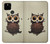 S0360 Coffee Owl Case For Google Pixel 4a 5G