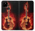 S0415 Fire Guitar Burn Case For Google Pixel 4a 5G