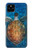 S1249 Blue Sea Turtle Case For Google Pixel 4a 5G