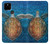 S1249 Blue Sea Turtle Case For Google Pixel 4a 5G