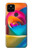 S1671 Rainbow Colorful Rose Case For Google Pixel 4a 5G