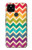 S2362 Rainbow Colorful Shavron Zig Zag Pattern Case For Google Pixel 4a 5G