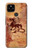 S2485 Dragon Metal Texture Graphic Printed Case For Google Pixel 4a 5G