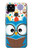 S2521 Cute Nerd Owl Cartoon Case For Google Pixel 4a 5G
