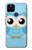 S3029 Cute Blue Owl Case For Google Pixel 4a 5G