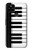 S3078 Black and White Piano Keyboard Case For Google Pixel 4a 5G
