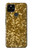 S3388 Gold Glitter Graphic Print Case For Google Pixel 4a 5G