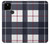 S3452 Plaid Fabric Pattern Case For Google Pixel 4a 5G