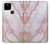 S3482 Soft Pink Marble Graphic Print Case For Google Pixel 4a 5G