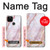 S3482 Soft Pink Marble Graphic Print Case For Google Pixel 4a 5G