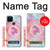 S3709 Pink Galaxy Case For Google Pixel 4a 5G