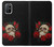 S3753 Dark Gothic Goth Skull Roses Case For OnePlus 8T