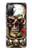 S0753 Skull Wing Rose Punk Case For Samsung Galaxy S20 FE