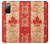 S1603 Canada Flag Old Vintage Case For Samsung Galaxy S20 FE