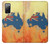 S2494 Australia Flag Map Rock Texture Case For Samsung Galaxy S20 FE