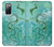S2653 Dragon Green Turquoise Stone Graphic Case For Samsung Galaxy S20 FE