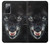 S2823 Black Wolf Blue Eyes Face Case For Samsung Galaxy S20 FE