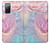 S3050 Vintage Pastel Flowers Case For Samsung Galaxy S20 FE