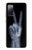 S3101 X-ray Peace Sign Fingers Case For Samsung Galaxy S20 FE