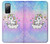 S3256 Cute Unicorn Cartoon Case For Samsung Galaxy S20 FE