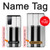 S3524 Piano Keyboard Case For Samsung Galaxy S20 FE