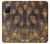 S3691 Gold Peacock Feather Case For Samsung Galaxy S20 FE
