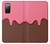 S3754 Strawberry Ice Cream Cone Case For Samsung Galaxy S20 FE