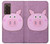 S3269 Pig Cartoon Case For Samsung Galaxy Z Fold2 5G
