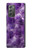 S3713 Purple Quartz Amethyst Graphic Printed Case For Samsung Galaxy Z Fold2 5G