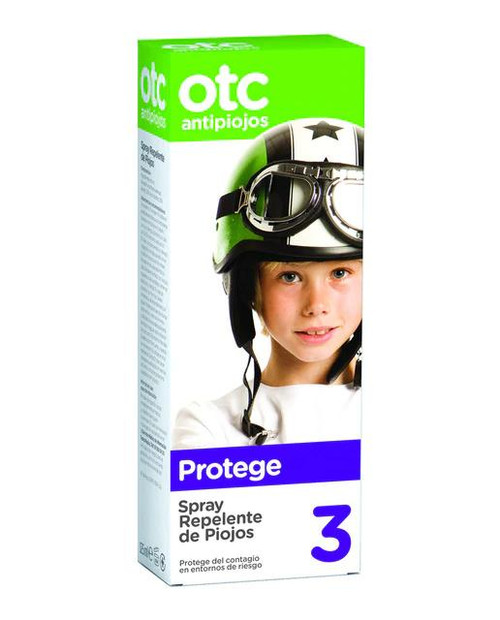 Spray repelente de piojos OTC