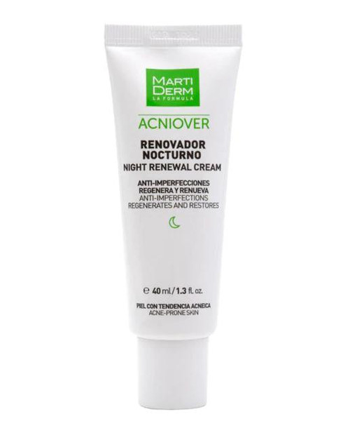 Renovador nocturno acniover 40 mL martiderm