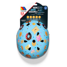 Casco infantil para niños turquesa Biscuit