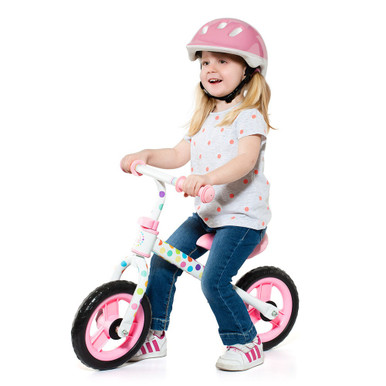 Bicicleta sin pedales Minibike Rosa Molto – sin casco