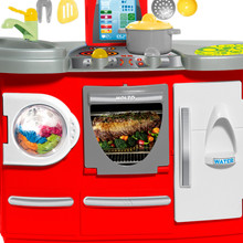 Cocina de juguete Molto Electronic Deluxe + Set acc. cocina 07153