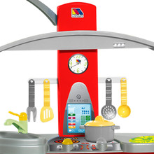 Cocina de juguete Molto Electronic Deluxe + Set acc. cocina 07153