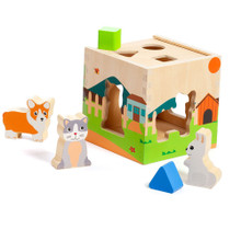 Cubo de actividades de Madera Activity Cube