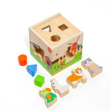 Cubo de actividades de Madera Activity Cube