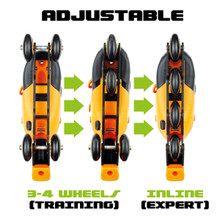 Patines en línea para niños Evolutivos Molto Naranja 23214