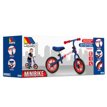 Bicicleta sin pedales - Minibike Azul Molto + Casco Azul MLT 20210/WEB2