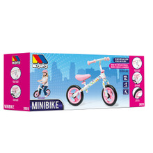 Bicicleta sin pedales Minibike Rosa Molto + Casco Rosa MLT 20212/WEB1