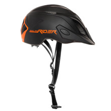 Casco Infantil negro con Luz Molto