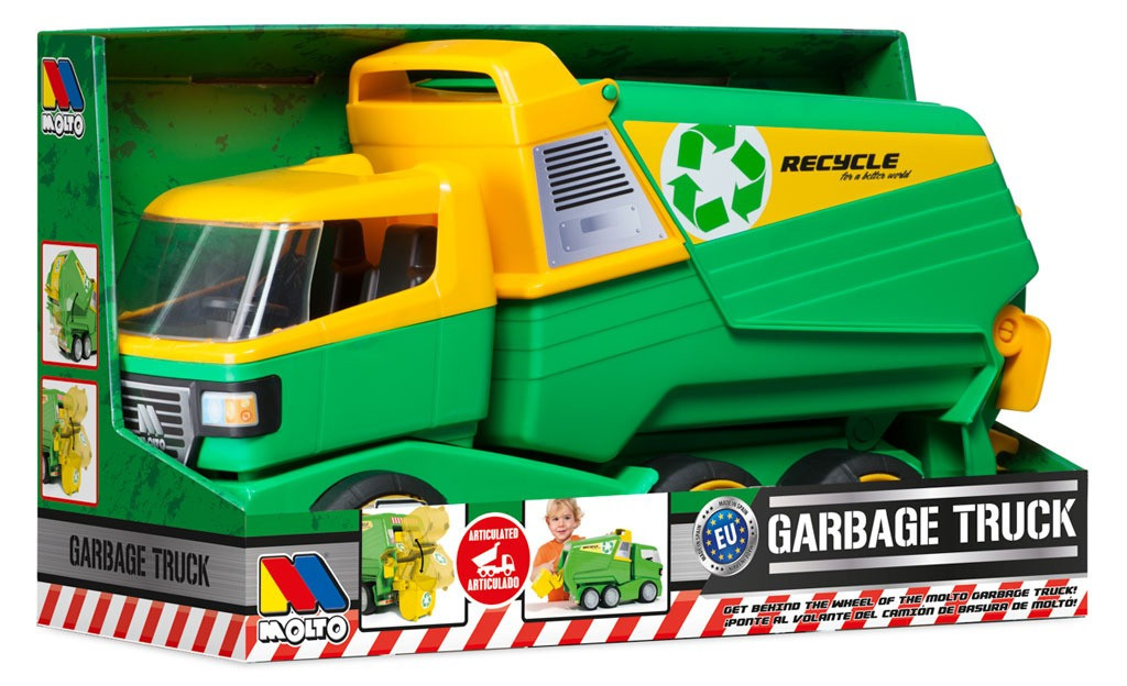 Camion à ordures jouet