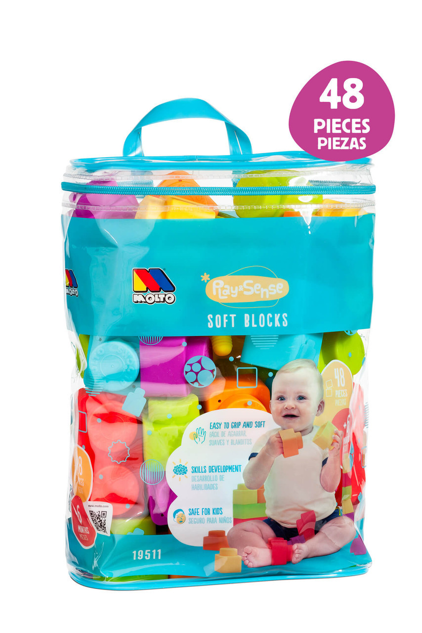 Play&Sense Soft Blocks Set 48 unités 19511