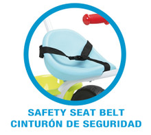 Ceinture de sécurité pour tricycle pour enfants Molto