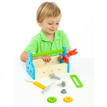 Boîte à outils Molto Boîte à outils en bois pour jouets