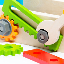 Boîte à outils Molto Boîte à outils en bois pour jouets