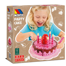Jouet en bois gâteau d'anniversaire gâteau de fête Molto