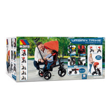 Tricycle pour enfants Tricycle Urbain Évolutif Pliable Ville